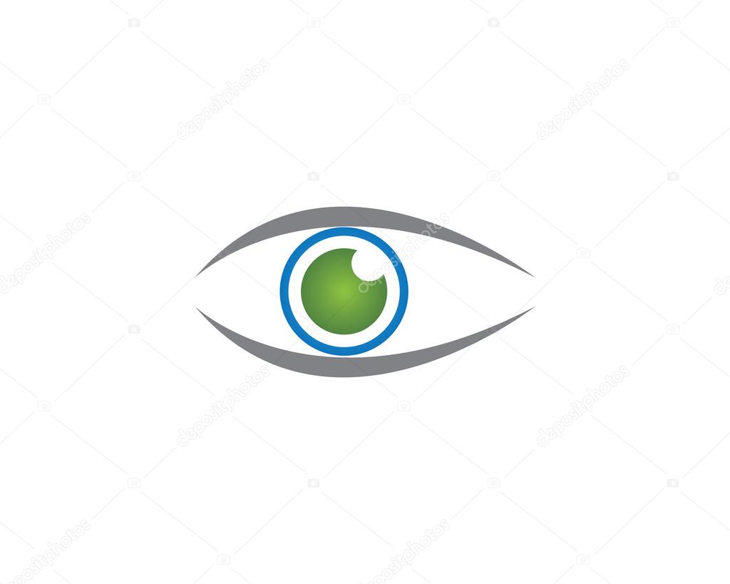 Eye care logo and icons