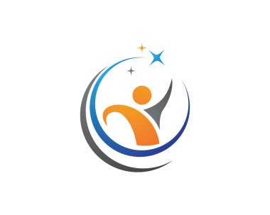 Aile bakım koruma Logo