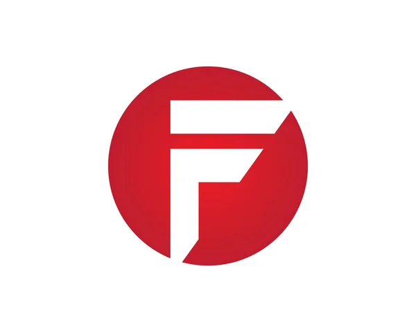 F-літери логотипу крила і літати — стоковий вектор