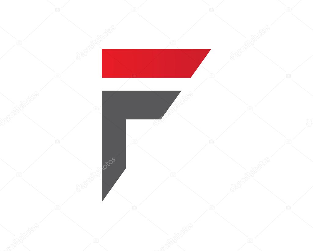 F letter logo wings and fly