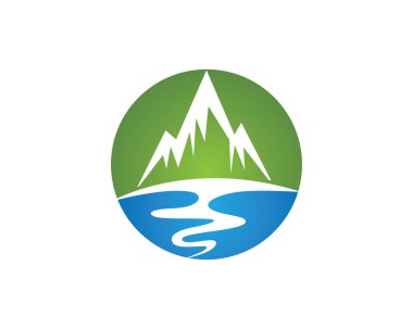 Dağ beach wave logosu