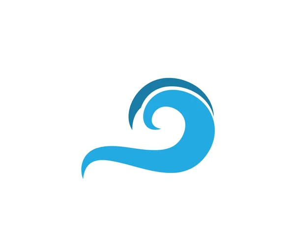 Логотип волн — стоковый вектор