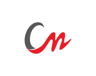 Su dalgası logo şablonu