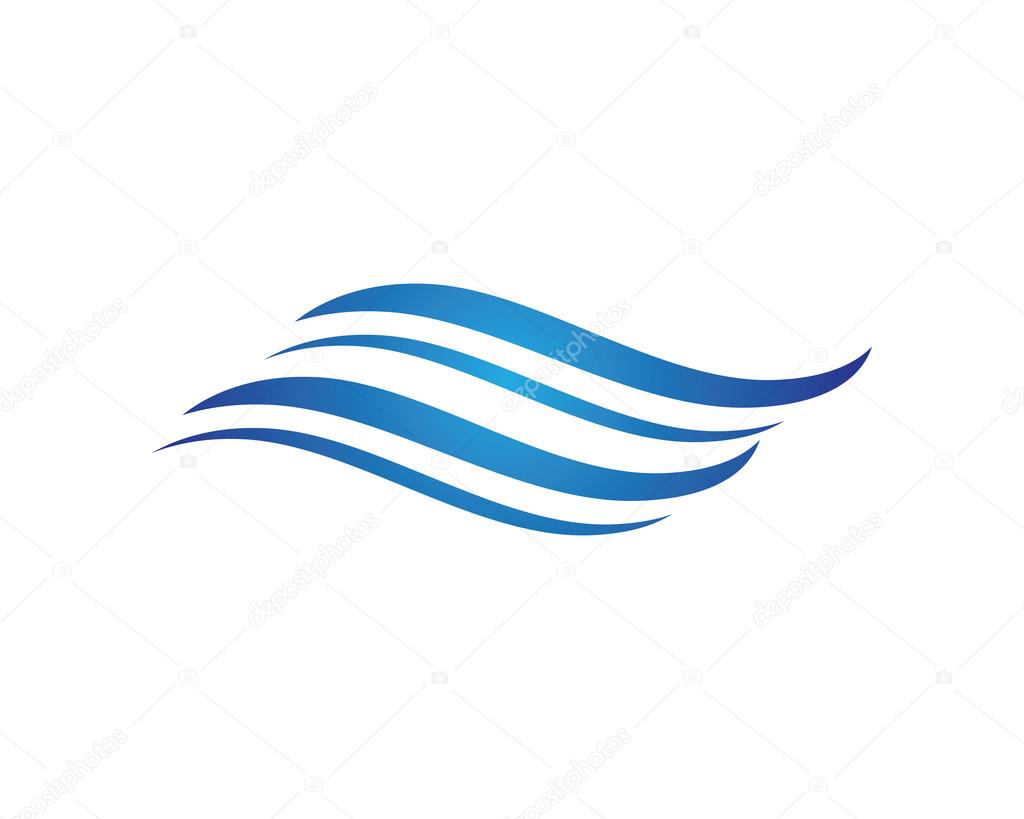 Wave beach logo