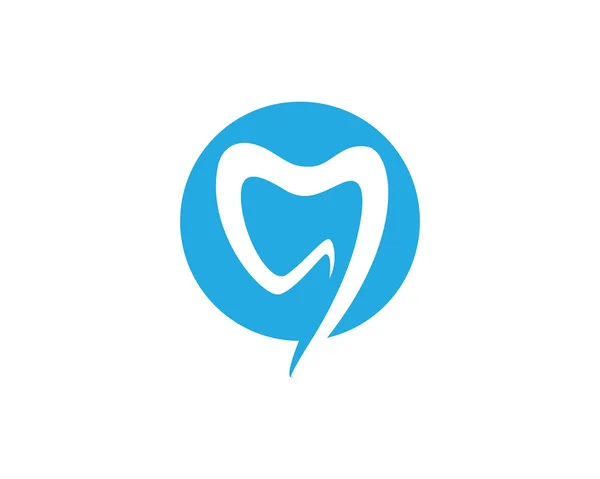 Plantilla de logotipo dental — Archivo Imágenes Vectoriales