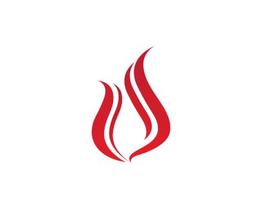 Yangın sıcak logosu