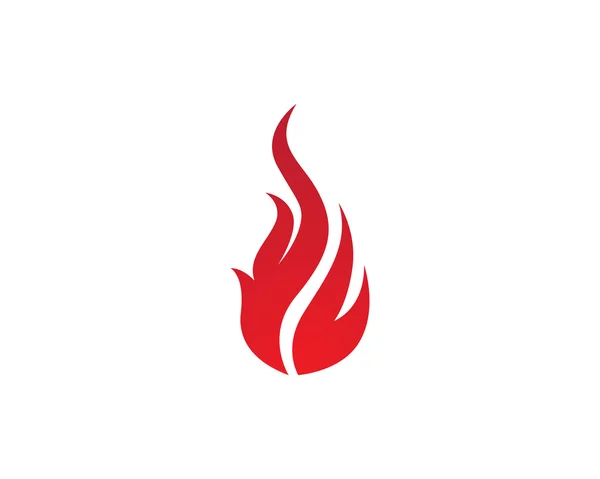 火灾热徽标 — 图库矢量图片