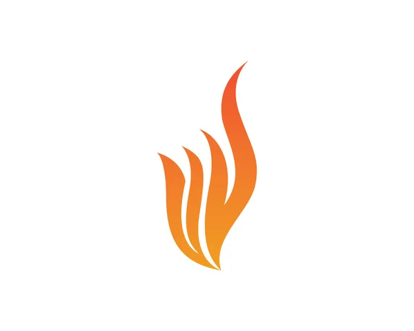 Καυτό λογότυπου πυρκαγιάς — Διανυσματικό Αρχείο