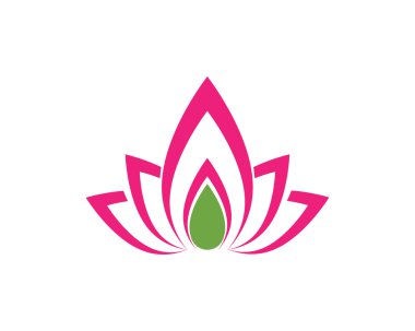 Lotus çiçeği spa logosu