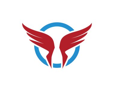 Logo kuş kanatları uçmak