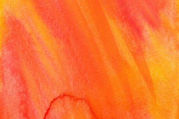 Arancione Astratto acquerello texture sfondo. Pittura a mano texture, acquerello texture sfondo . — Foto Stock