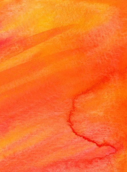 Orange Abstract fundo textura aquarela. Textura de pintura à mão, fundo texturizado aquarela . — Fotografia de Stock