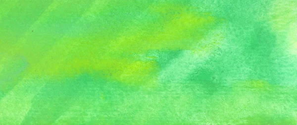 Zöld akvarell textúra a háttér. Kézi festék textúra, akvarell texturált hátteret. — Stock Fotó