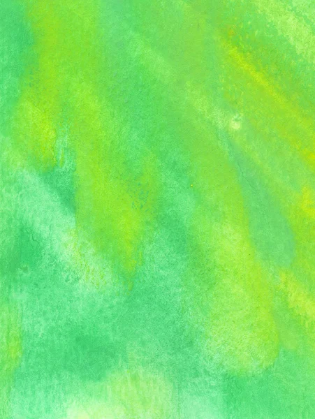 Verde fundo textura aquarela. Textura de pintura à mão, fundo texturizado aquarela . — Fotografia de Stock