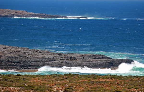 Kanguru Adası, Güney Avustralya güzel bir körfezde görünümünü — Stok fotoğraf