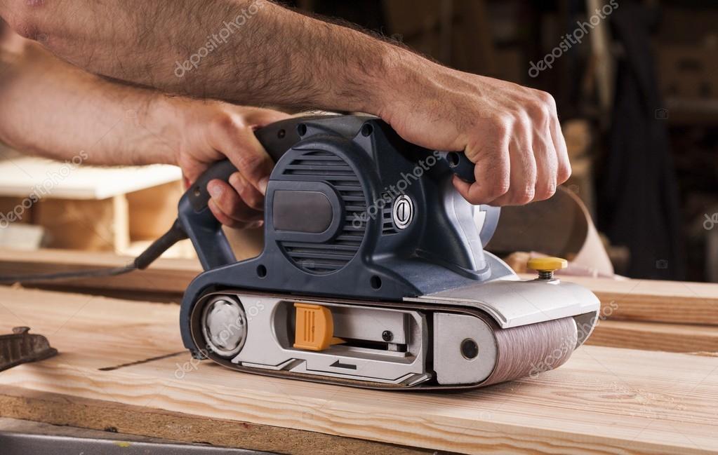 Belt sander — Stock Photo © kartos 78059730