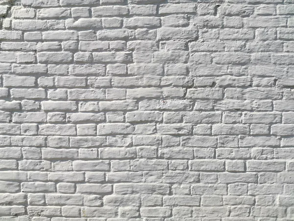 Full Frame Shot Of White Brick Wall — Stock fotografie