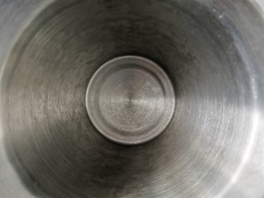 Çember şeklinde gri metal arkaplan