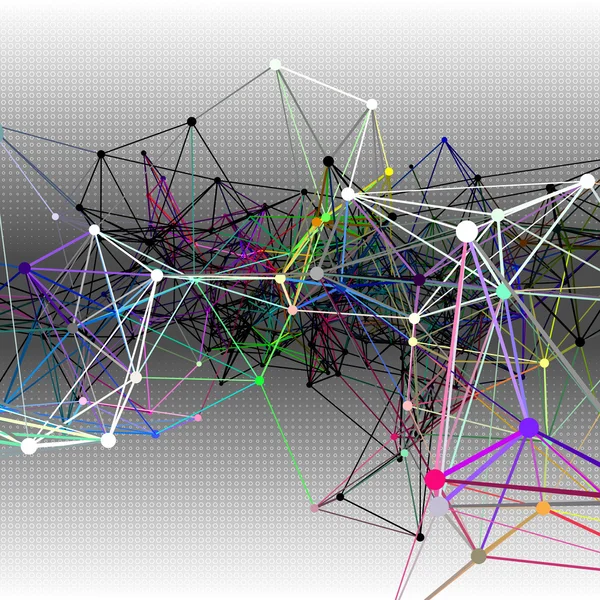 Fondos abstractos de comunicación . — Vector de stock