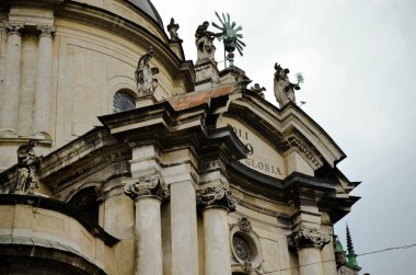 çatıları Lviv City, Ukrayna