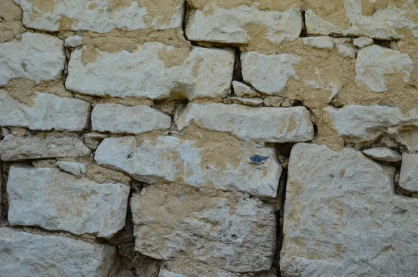 Biała ściana starożytnej kreda stary — Zdjęcie stockowe