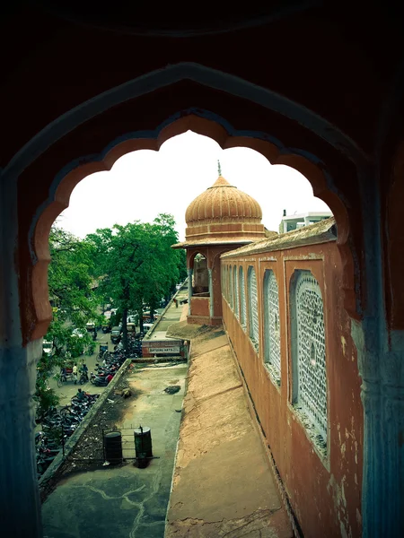 Detalhe arquitetônico da cidade na Índia — Fotografia de Stock