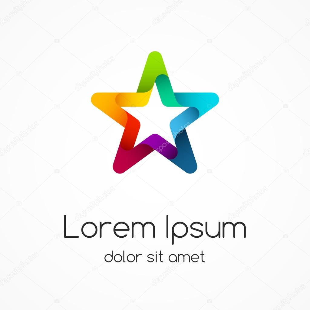 Modern vector creative abstract design symbol, sign