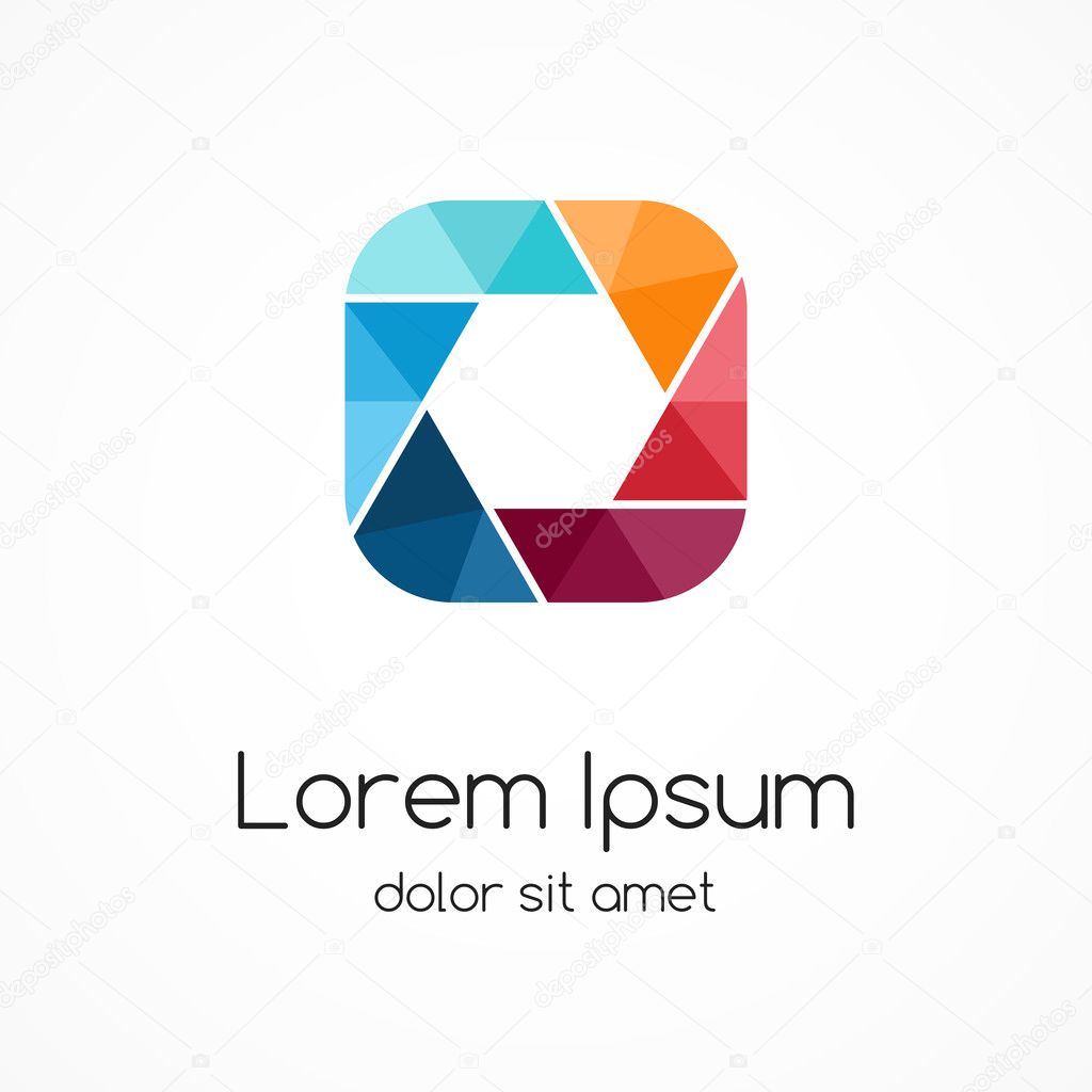 Modern vector creative abstract design symbol, sign