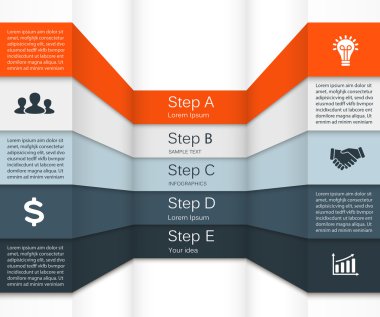 İş kavramı 5 seçeneği ile