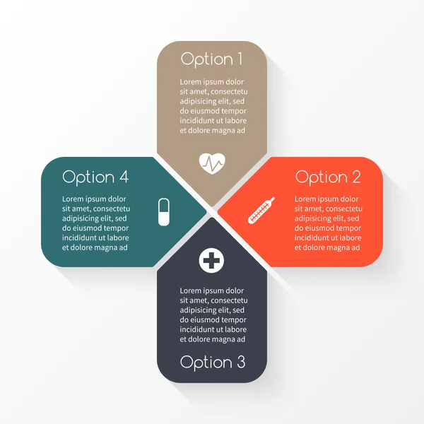 Medical healthcare concept — Stock Vector
