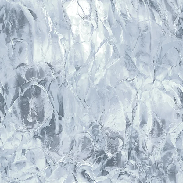 Textura de gelo sem costura. Água congelada. Abstrato realista fundo de inverno modelado. Papel de parede material frio. Design gráfico digital . — Fotografia de Stock