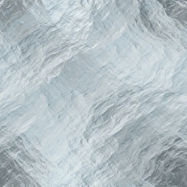Seamless tileable ice texture. Frozen water. Abstract realistic patterned winter background. Cold material wallpaper. Digital graphic design. — Stock Photo, Image