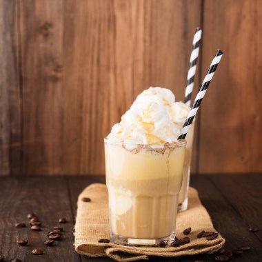Dondurmalı buzlu kahve.