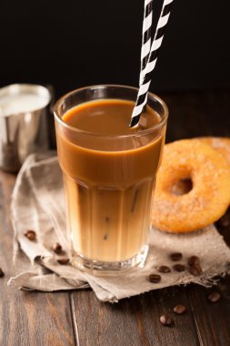 Kremalı buzlu kahve.