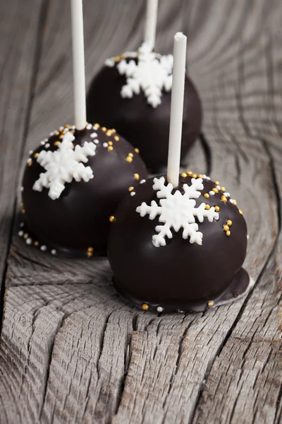 Christmas cake pops — Stockfoto