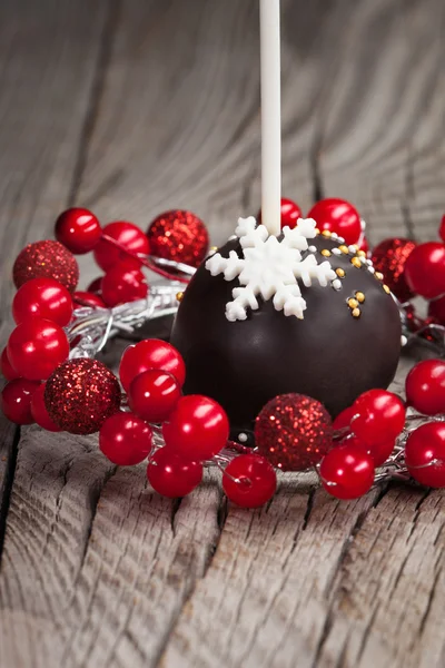 Christmas cake pops — Stockfoto