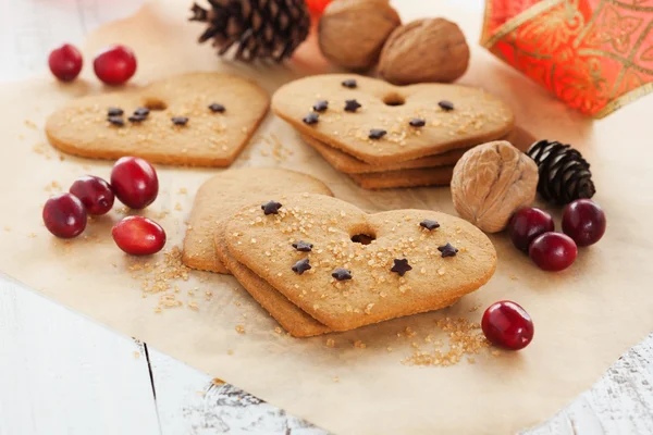 Galletas de jengibre de Navidad —  Fotos de Stock