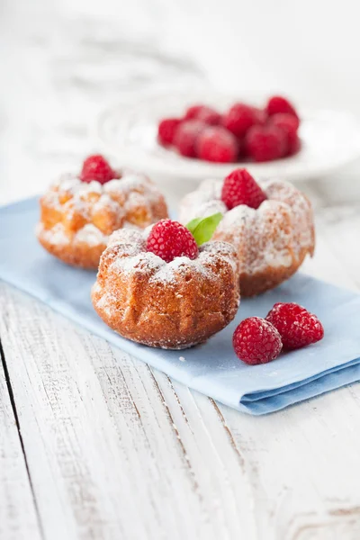 Muffins à la framboise maison — Photo