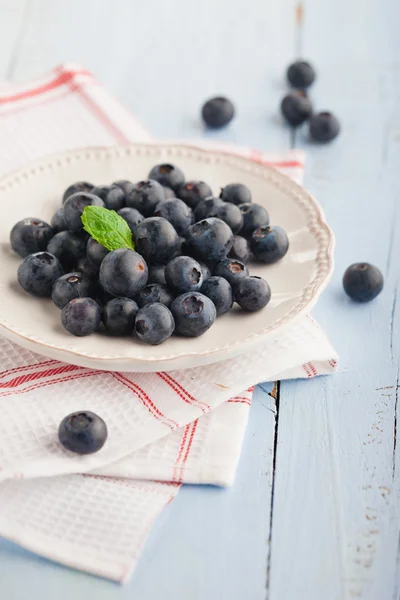 多汁的新鲜蓝莓 — 图库照片