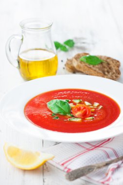 domates gazpacho çorbası