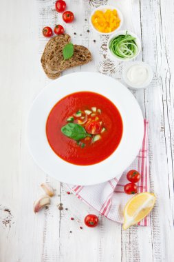 domates gazpacho çorbası