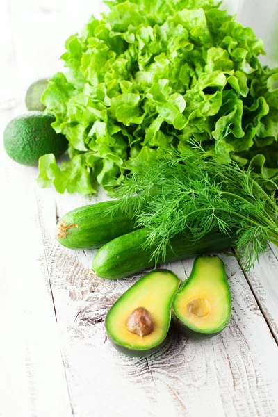 Mix of green vegetables — Stock Photo, Image