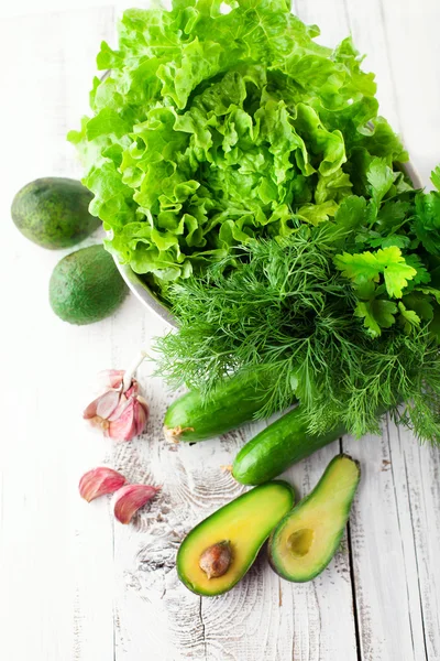 Mix di verdure verdi — Foto Stock