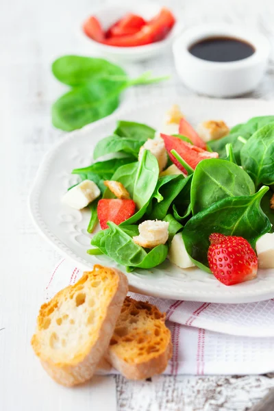 Frischer Frühlingssalat — Stockfoto