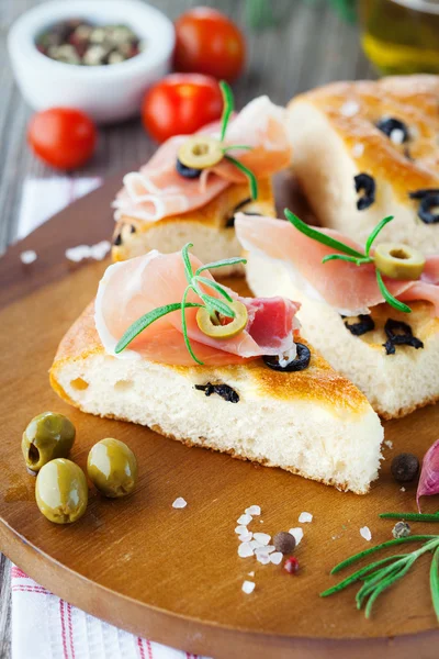 Focaccia italiana — Foto Stock