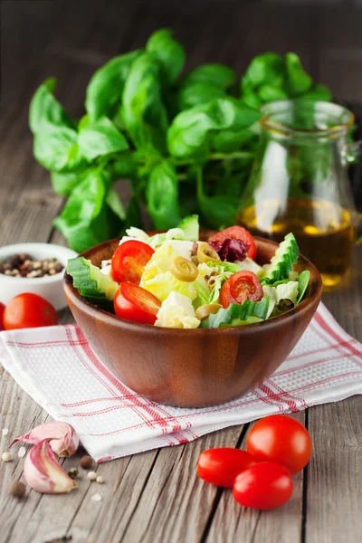 Fresh summer salad — Stock Photo, Image