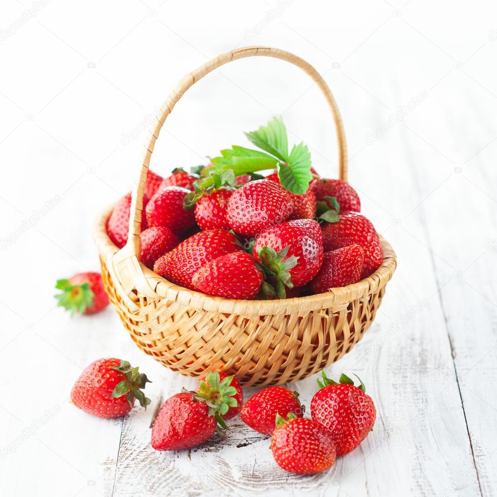 Juicy Fresh strawberries