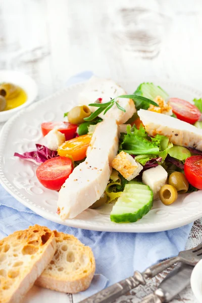 Ensalada de pollo — Foto de Stock