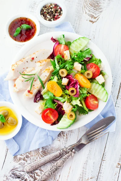 Ensalada de pollo — Foto de Stock