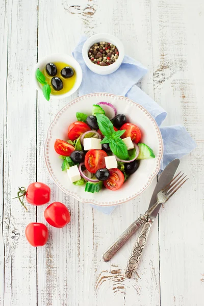 Griekse salade — Stockfoto